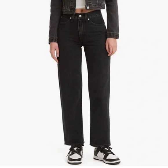 Levi's 94 Baggy Straight Leg Jeans Size 24 - Picture 1 of 9